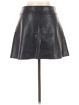 Zara Faux Leather Skirt (view 2)