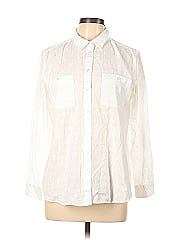 Ann Taylor Loft Outlet Long Sleeve Button Down Shirt