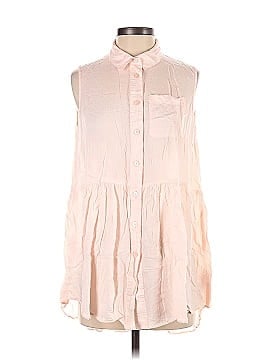 French Connection Sleeveless Button-Down Shirt (view 1)