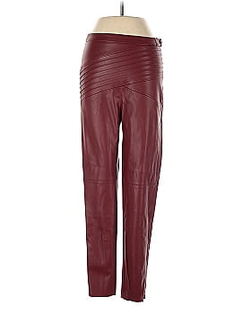 Zara Faux Leather Pants (view 1)