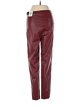 Zara Faux Leather Pants (view 2)