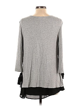 Pebble and Stone Long Sleeve Blouse (view 2)