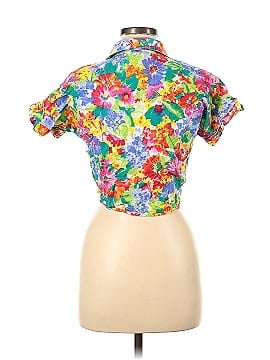 Connections Related Separates Short Sleeve Button-Down Shirt (view 2)