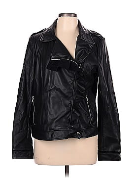 Just Fabulous Faux Leather Jacket (view 1)