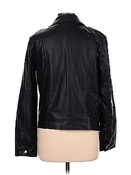 Just Fabulous Faux Leather Jacket (view 2)