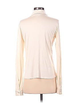 MAG by Magaschoni Long Sleeve Silk Top (view 2)