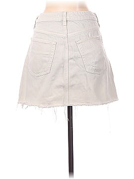 We the Free Denim Skirt (view 2)