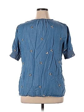 fat face Short Sleeve Blouse (view 2)
