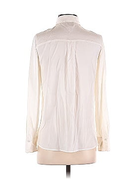 Vince. Long Sleeve Silk Top (view 2)