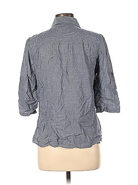 Ann Taylor LOFT Outlet 3/4 Sleeve Button-Down Shirt (view 2)