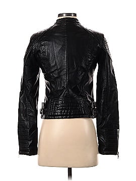Clothink Faux Leather Jacket (view 2)
