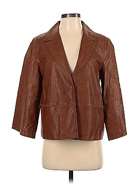 By Anthropologie Faux Leather Jacket (view 1)