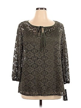 AGB Long Sleeve Blouse (view 1)