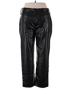 Madewell Faux Leather Pants (view 2)