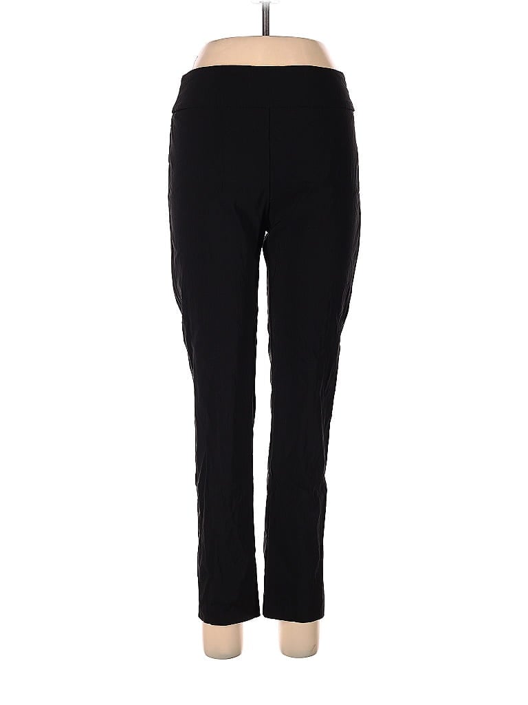 Gallery Couture Solid Black Dress Pants Size 8 - photo 1
