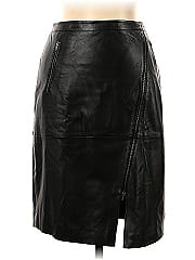Halogen Faux Leather Skirt