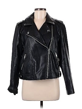 Ann Taylor LOFT Faux Leather Jacket (view 1)