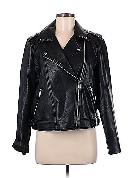 Ann Taylor LOFT Faux Leather Jacket (view 1)