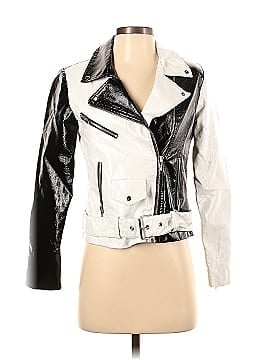 Veda Faux Leather Jacket (view 1)