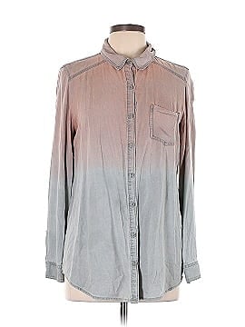 Rubbish Long Sleeve Button-Down Shirt (view 1)