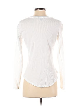 Saks Fifth Avenue Long Sleeve Henley (view 2)