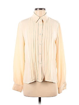 Jones New York Long Sleeve Silk Top (view 1)