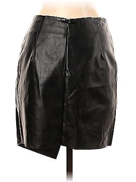 Lalavon Faux Leather Skirt (view 2)