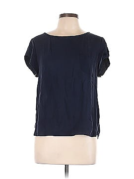 Joie Short Sleeve Silk Top (view 1)