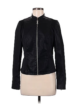 Baccini Faux Leather Jacket (view 1)