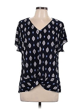 Dana Buchman Short Sleeve Blouse (view 1)