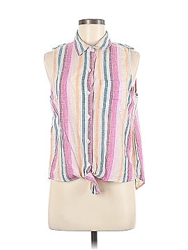 BeachLunchLounge Sleeveless Button-Down Shirt (view 1)