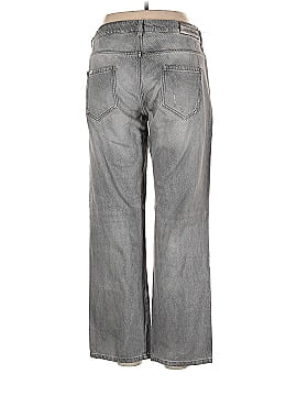 Ermanno Scervino Crystal Embellished Distressed Jeans (view 2)