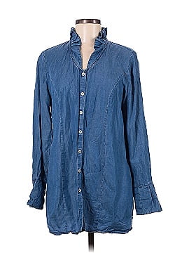 Soft Surroundings Long Sleeve Button-Down Shirt (view 1)