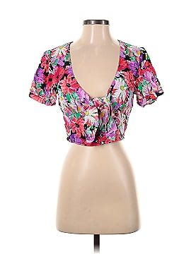 Privacy Please Short Sleeve Blouse (view 1)