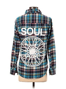 SoulCycle Long Sleeve Button-Down Shirt (view 2)