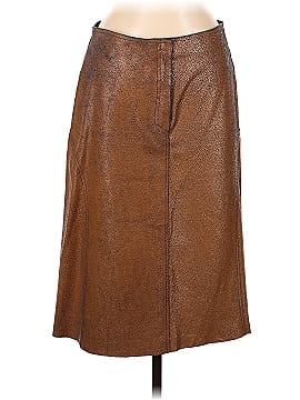 Illia Leather Skirt (view 1)
