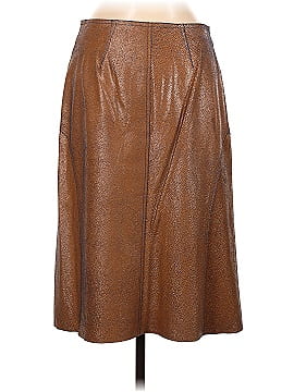 Illia Leather Skirt (view 2)