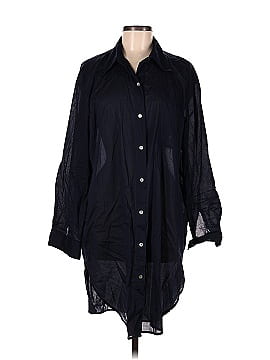 Vince. 3/4 Sleeve Button-Down Shirt (view 1)