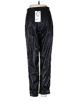 Zara Faux Leather Pants (view 2)