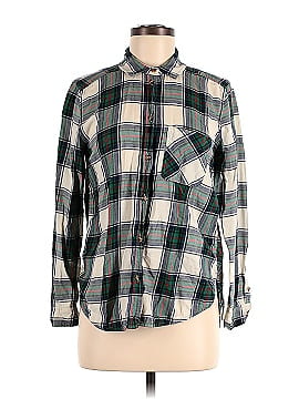 American Eagle Outfitters Long Sleeve Button-Down Shirt (view 1)