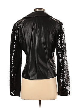 INC International Concepts Faux Leather Jacket (view 2)