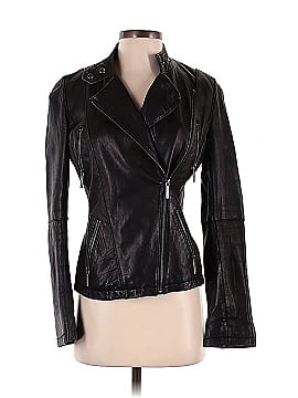 Michael Faux Leather Jacket (view 1)