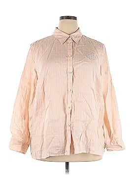 Lauren by Ralph Lauren Long Sleeve Button-Down Shirt (view 1)