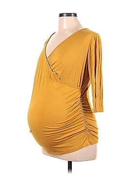 Mom & Co. - Maternity 3/4 Sleeve Top (view 1)