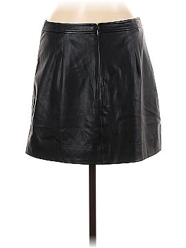 J.Crew Collection Faux Leather Skirt (view 2)