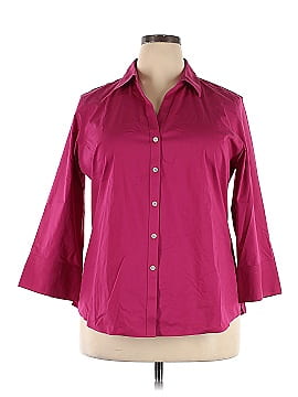 Foxcroft Long Sleeve Button-Down Shirt (view 1)