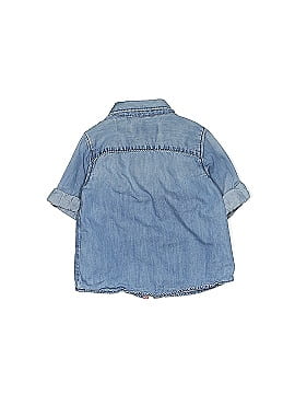 Zara Baby Short Sleeve Button-Down Shirt (view 2)