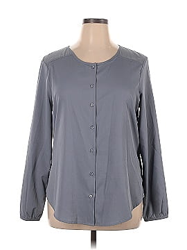 Banana Republic Factory Store Long Sleeve Blouse (view 1)