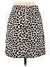 Marc by Marc Jacobs 100% Cotton Animal Print Tan Casual Skirt Size 2 - photo 2
