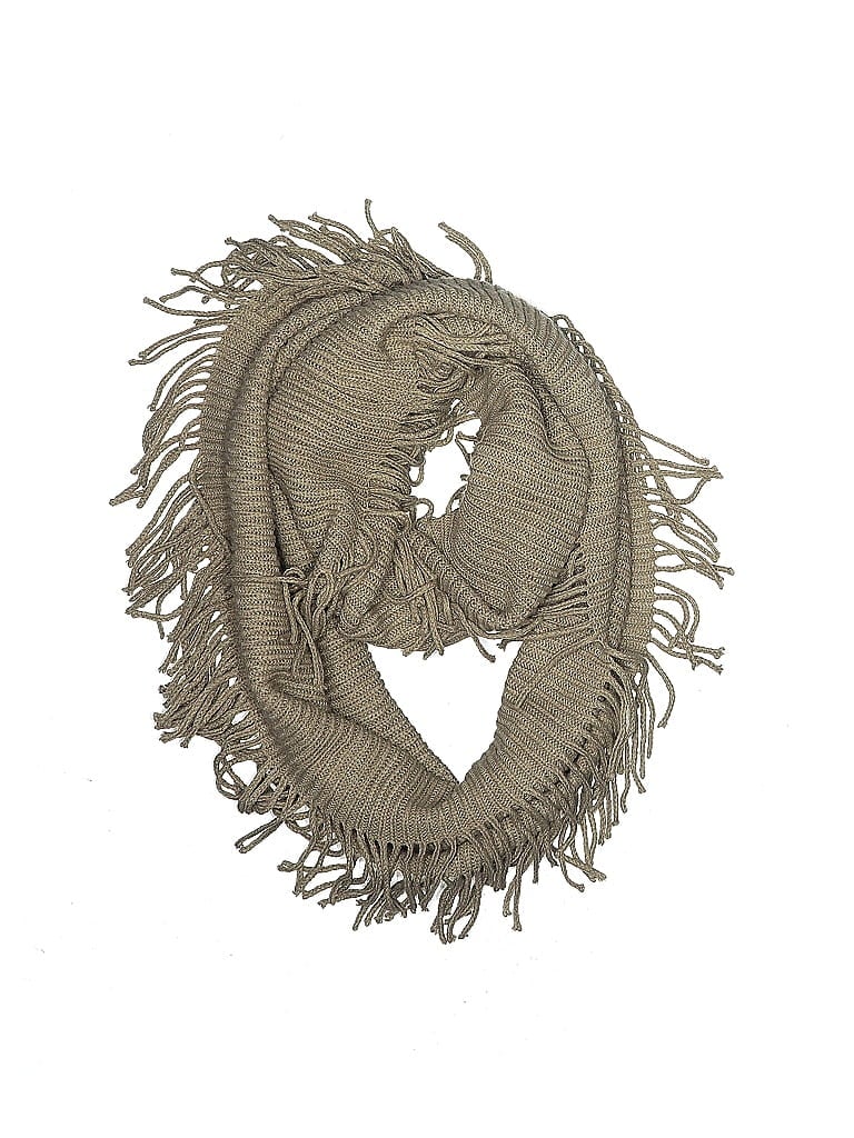 Pre-owned Assorted Brands Scarf In Gray